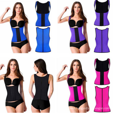 Women′s Sexy Latex Steel Boned Waist Trainer Corset (T8332)